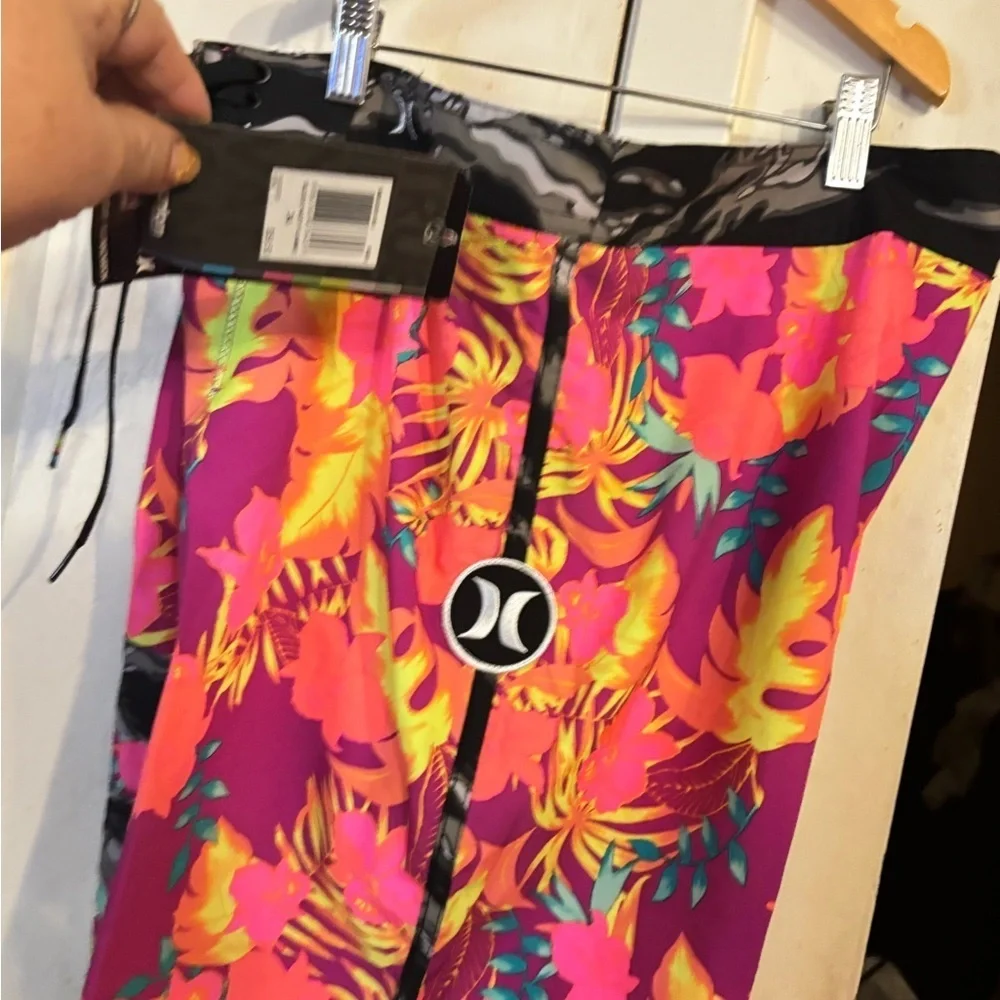 Hurley Block Party Flammo Phantom Boardshort